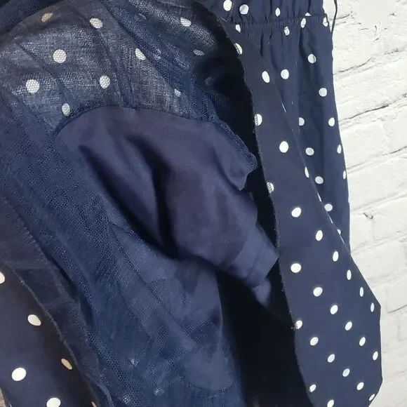 Bailey Blue and White Polka Dot Dress - Picture 5 of 10